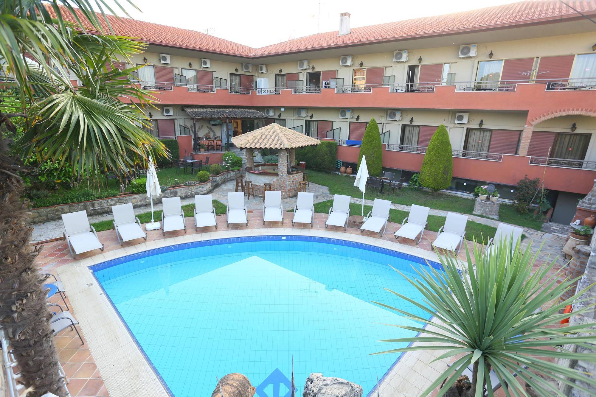 Hotel Zeus Afytos Buitenkant foto